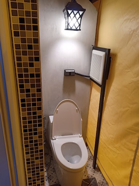 Glamping Villa Bathtub